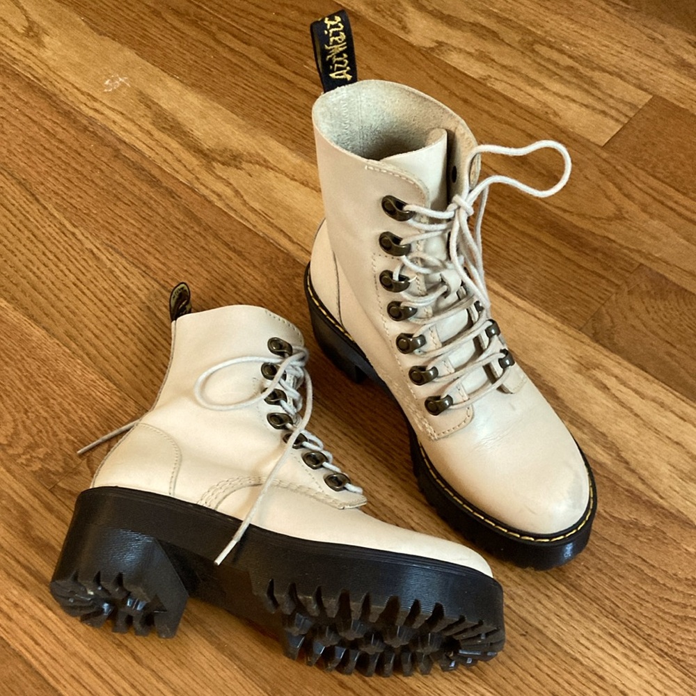 Dr Martens Leona Heeled Boots
